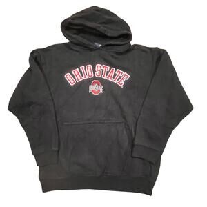 Ohio State Buckeyes Hoodie Black Youth Small NCAA‎ College Pullover Sweatshirt